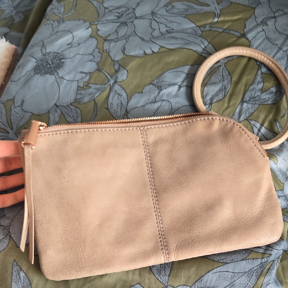 Hobo Metallic Leather Studded Clutch - Picture 5 of 6